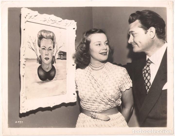 Cinema: F11458D RED SKELTON GEORGIA DAVIS en CASA FOTO B/N ORIGINAL AMERICANA