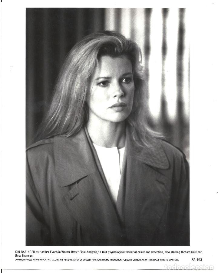 Cinema: F31981 KIM BASINGER ANALISIS FINAL B/N ORIGINAL AMERICANA