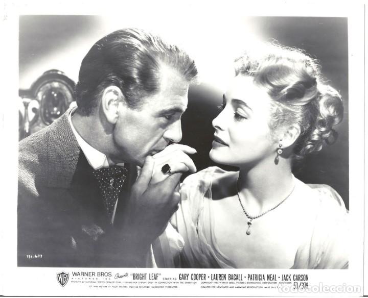 Cine: F17902D GARY COOPER PATRICIA NEAL EL REY DEL TABACO FOTO B/N ORIGINAL AMERICANA