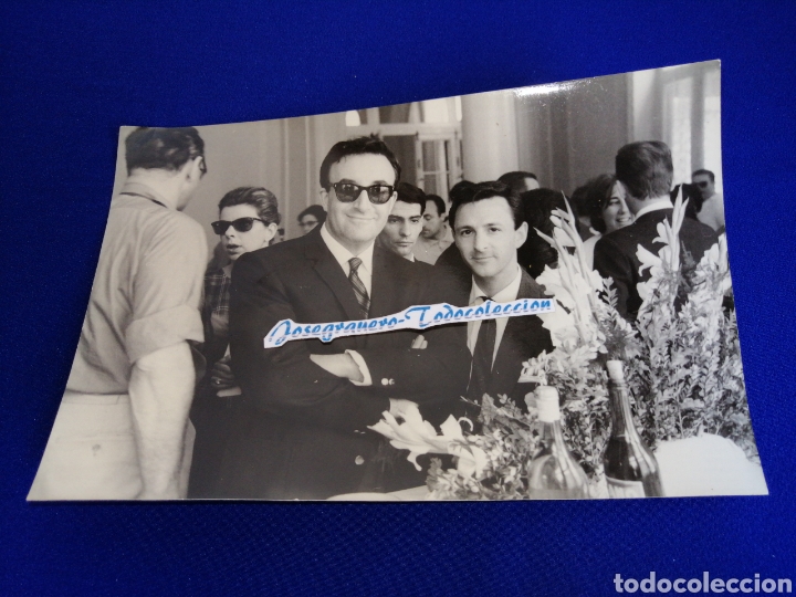 Cine: FESTIVAL DE CINE SAN SEBASTI&Aacute;N A&Ntilde;O 1962 PETER SELLERS MEJOR ACTOR con sello fotogr&aacute;fico