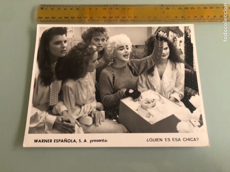 Cine: Madonna fotograf&iacute;a pel&iacute;cula quien es esa chica?