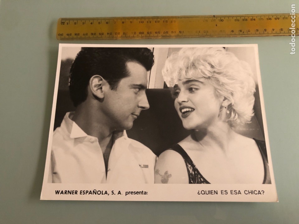 Cine: Madonna fotograf&iacute;a pel&iacute;cula Quien es esa chica?