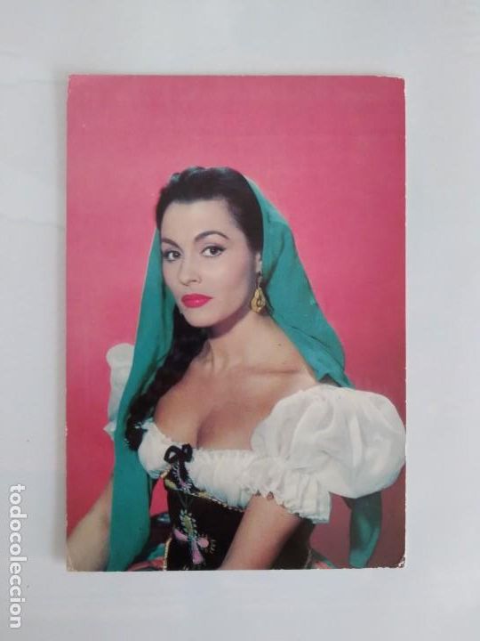 Cine: ANTIGUA POSTAL CINE OSCARCOLOR PAQUITA RICO RV