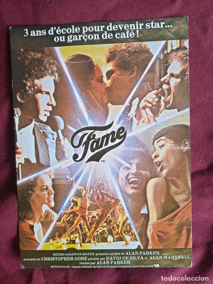 Cinema: FAMA. FAME. Postal francesa de &eacute;poca