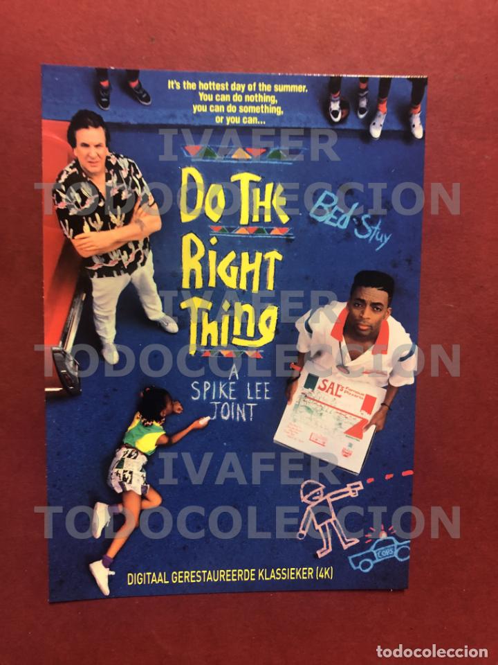 Kino: POSTAL PELICULA DO THE RIGHT THING, HAZ LO CORRECTO DE SPIKE LEE, EYE FILMMUSEUM AMSTERDAM