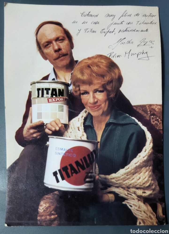 Cine: Antigua postal publicitaria de TItan LOS ROPERS