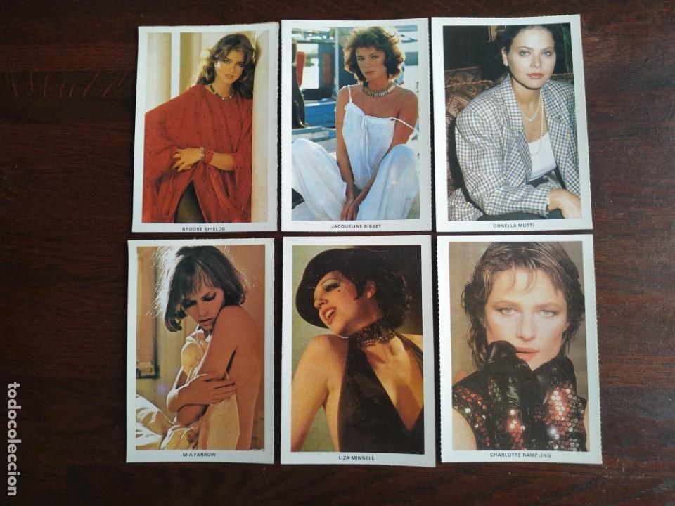 Kino: Una postal tem&aacute;tica grandes actrices de Hollywood, retrato personal 6 tarjetas a elegir