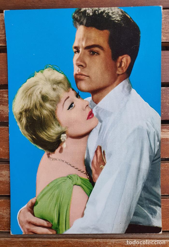Cine: POSTAL CINE Vivien Leich y Warren Beatty 1964 &rdquo;La primavera romana de la Sra. Stone&rdquo;