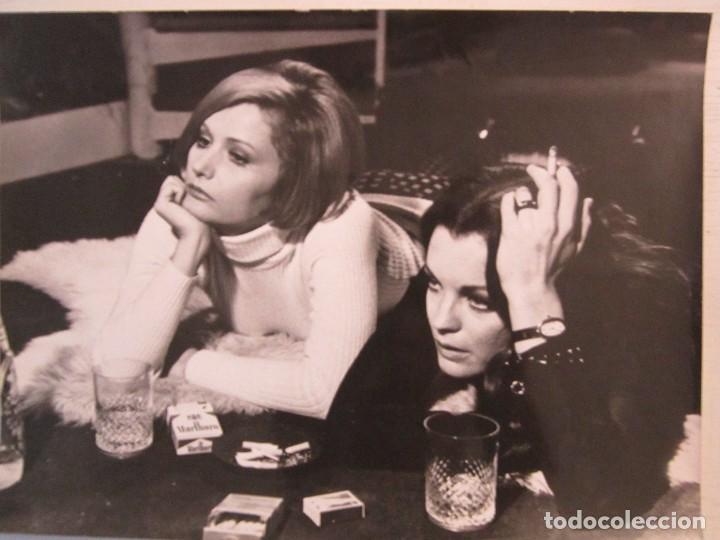 Cine: FOTO INEDITA DE 18X24 DE ROMY SCHNEIDER EN &iquest;QUIEN? 1970