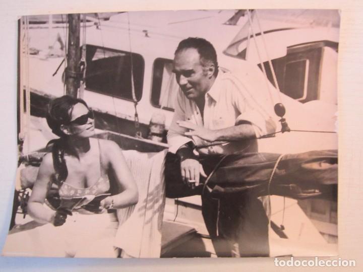 Cine: FOTO INEDITA DE 18x24 LAS COSAS DE LA VIDA 1970 CON ROMY SCHNEIDER Y MICHEL PICCOLI