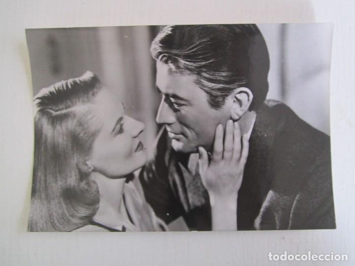 Cine: FOTO INEDITA DE 12X18 EL PROCESO PARADINE 1947 DE HITCHCOCK CON GREGORY PECK YALIDA VALLI