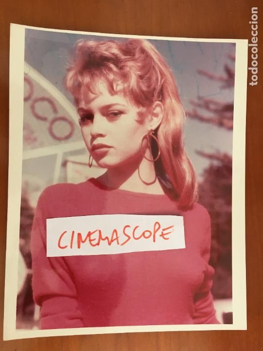 Cine: brigitte bardot foto color moderna