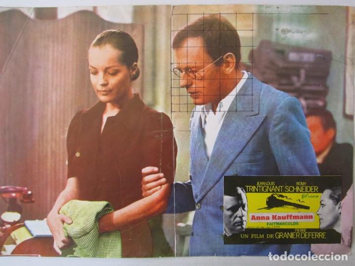 Cine: CARTEL DE CINE DE 24X34 DE ANA KAUFFMAN ROMY SCHNEIDER Y J.L. TINTIGNANT