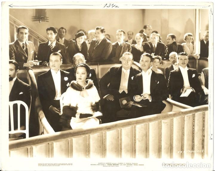 Cinema: F13859D MERLE OBERON WALTER BYRON EL CABALLERO DEL FOLIES BERGERE FOTO B/N ORIGINAL AMERICANA