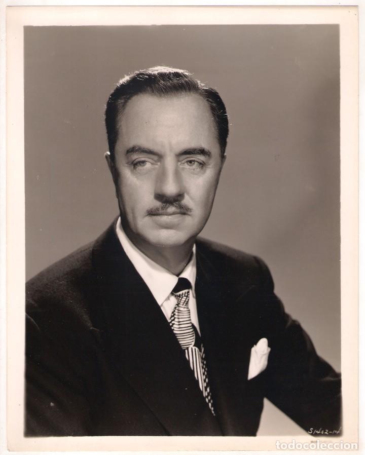 Cinema: F12433D WILLIAM POWELL FOTO B/N ORIGINAL AMERICANA