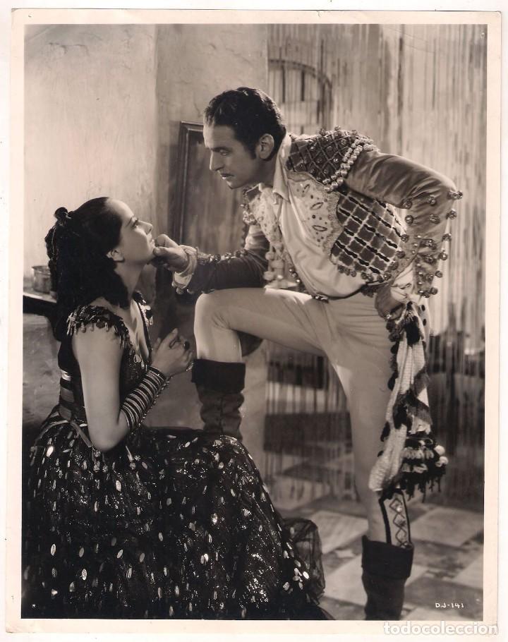 Cinema: F12308D DOUGLAS FAIRBANKS MERLE OBERON LA VIDA PRIVADA DE DON JUAN FOTO B/N ORIGINAL INGLESA