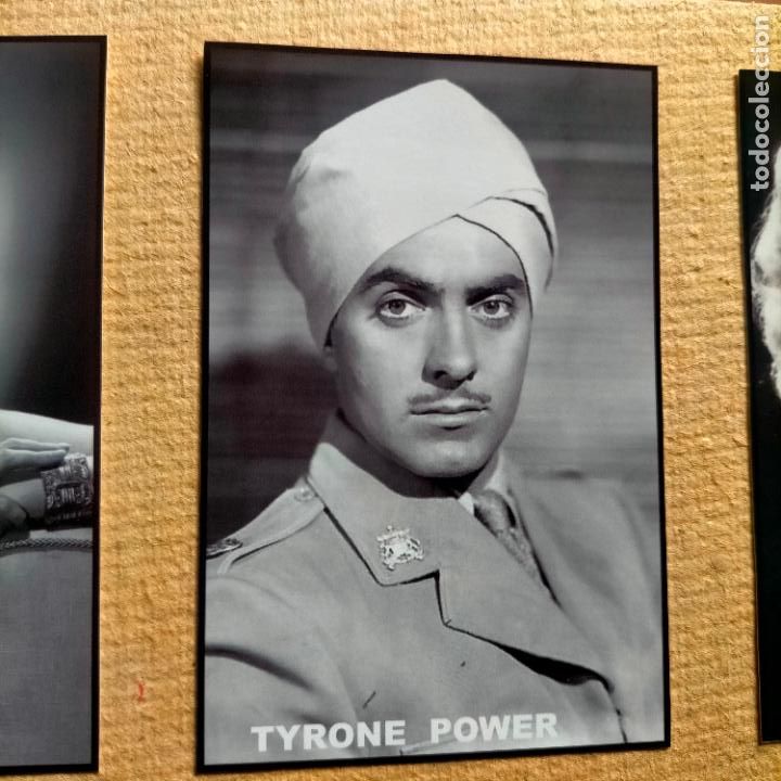 Cin&eacute;ma: cine actores y actrices , fotografia 10 x 6,2 cm . personajes de peliculas blanco y negro LEER