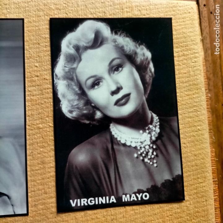 Cin&eacute;ma: cine actores y actrices , fotografia 10 x 6,2 cm . personajes de peliculas blanco y negro LEER