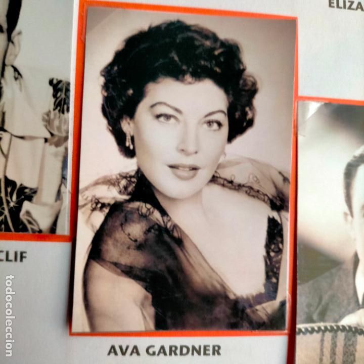 Kino: cine actores y actrices , fotografia 10 x 6,2 cm . personajes de peliculas blanco y negro LEER