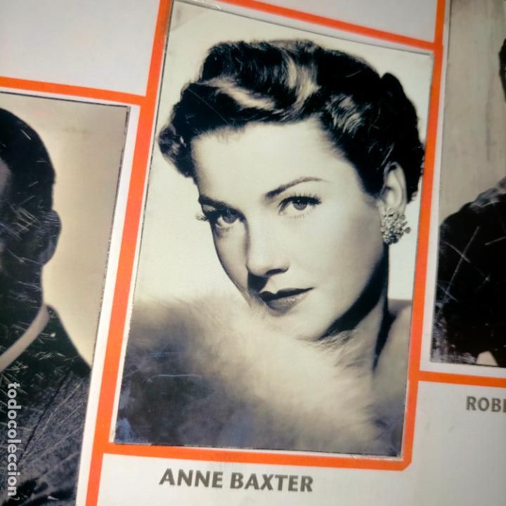 Kino: cine actores y actrices , fotografia 10 x 6,2 cm . personajes de peliculas blanco y negro LEER