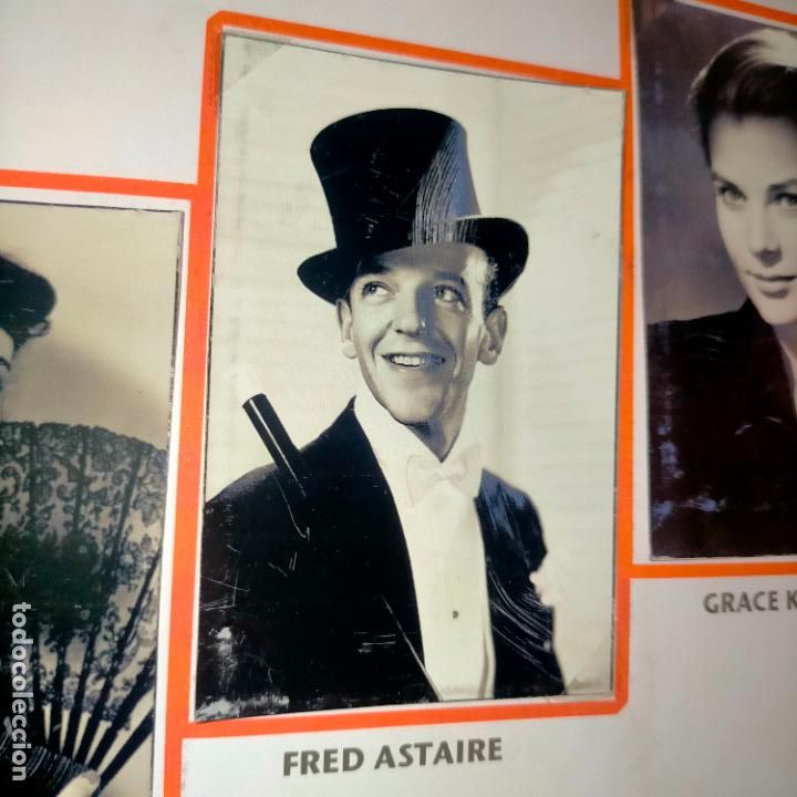 Kino: cine actores y actrices , fotografia 10 x 6,2 cm . personajes de peliculas blanco y negro LEER