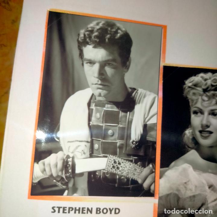 Kino: cine actores y actrices , fotografia 10 x 6,2 cm . personajes de peliculas blanco y negro LEER