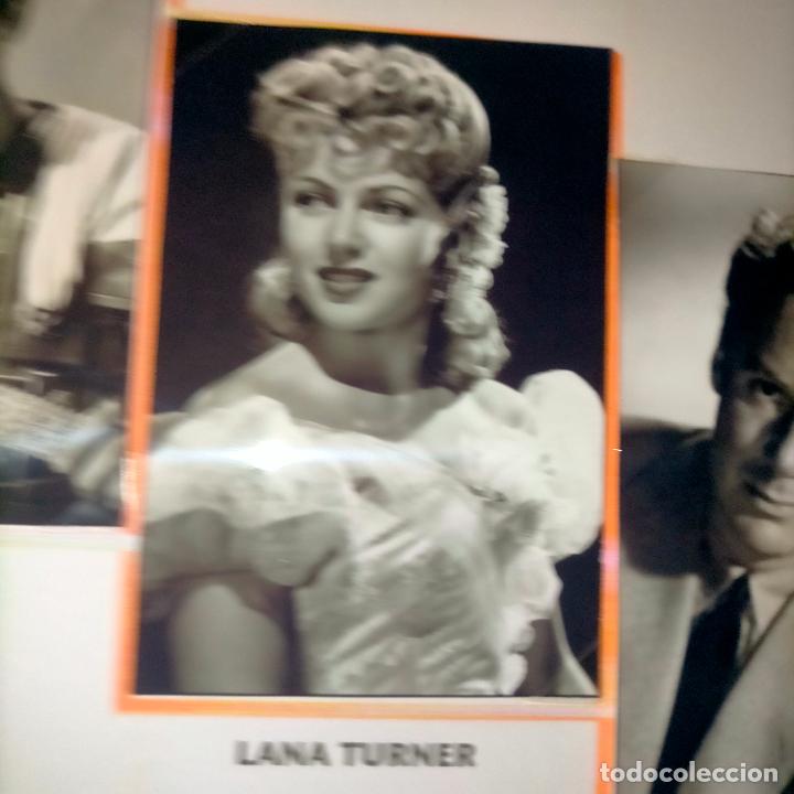 Kino: cine actores y actrices , fotografia 10 x 6,2 cm . personajes de peliculas blanco y negro LEER