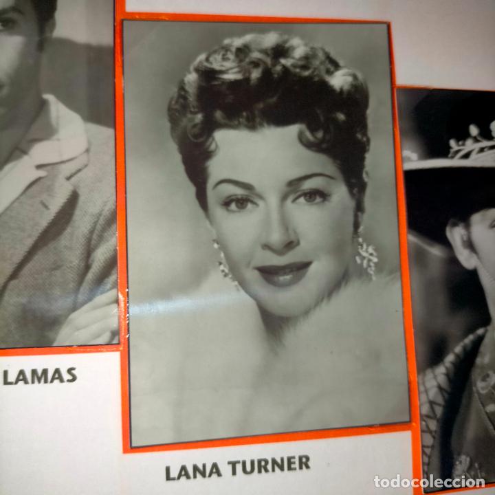 Kino: cine actores y actrices , fotografia 10 x 6,2 cm . personajes de peliculas blanco y negro LEER