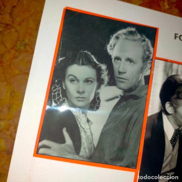 Kino: cine actores y actrices , fotografia 10 x 6,2 cm . personajes de peliculas blanco y negro LEER