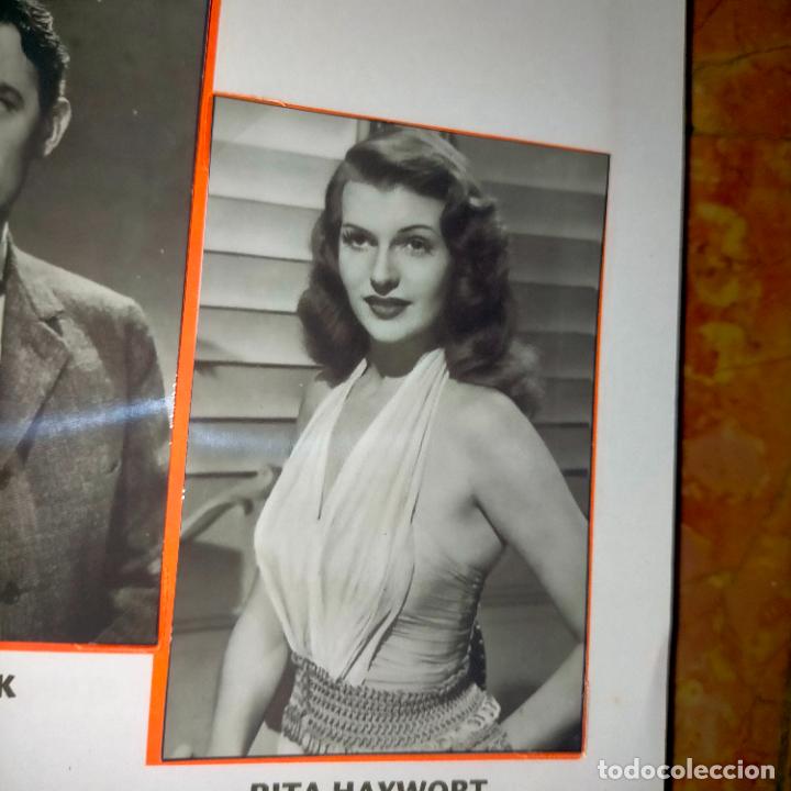 Kino: cine actores y actrices , fotografia 10 x 6,2 cm . personajes de peliculas blanco y negro LEER