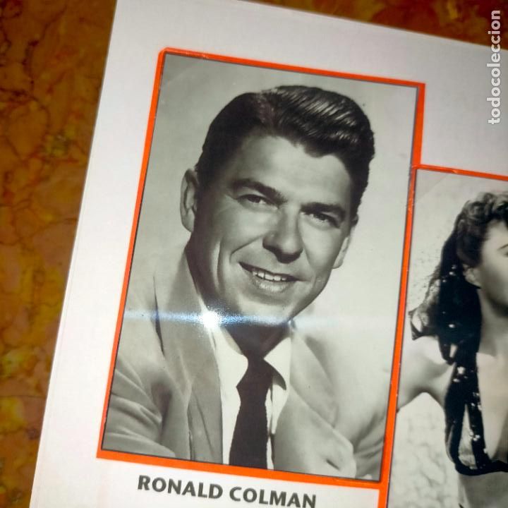 Kino: cine actores y actrices , fotografia 10 x 6,2 cm . personajes de peliculas blanco y negro LEER