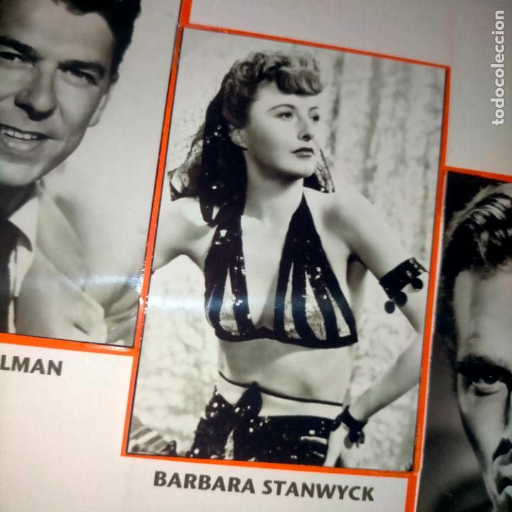 Kino: cine actores y actrices , fotografia 10 x 6,2 cm . personajes de peliculas blanco y negro LEER