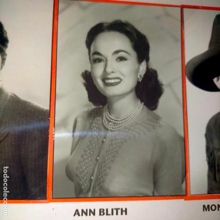 Cin&eacute;ma: cine actores y actrices , fotografia 10 x 6,2 cm . personajes de peliculas blanco y negro LEER