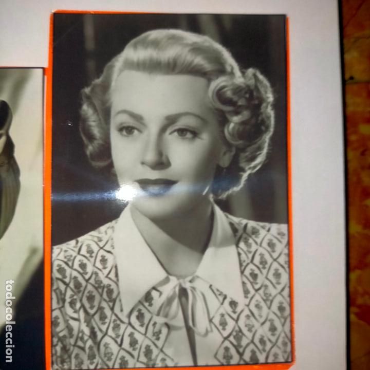 Cin&eacute;ma: cine actores y actrices , fotografia 10 x 6,2 cm . personajes de peliculas blanco y negro LEER