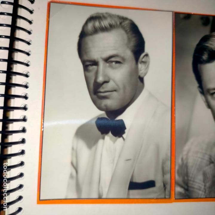 Kino: cine actores y actrices , fotografia 10 x 6,2 cm . personajes de peliculas blanco y negro LEER