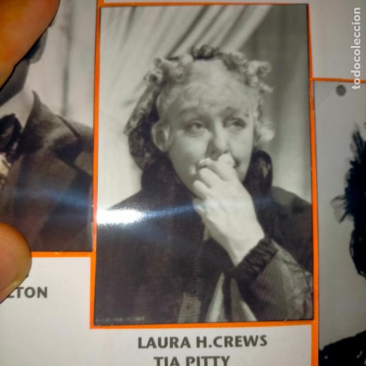 Kino: cine actores y actrices , fotografia 10 x 6,2 cm . personajes de peliculas blanco y negro LEER