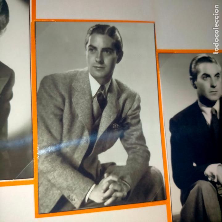 Cin&eacute;ma: cine actores y actrices , fotografia 10 x 6,2 cm . personajes de peliculas blanco y negro LEER