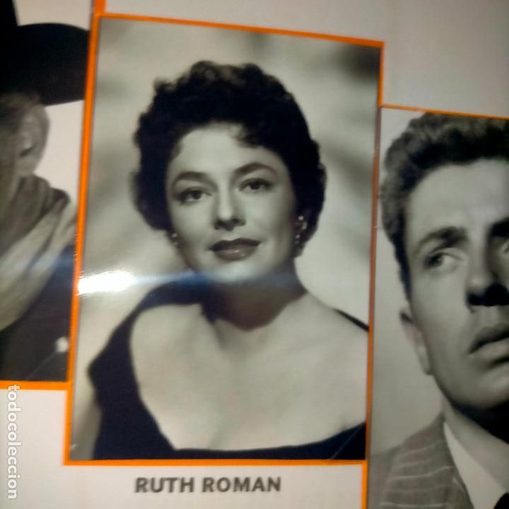 Kino: cine actores y actrices , fotografia 10 x 6,2 cm . personajes de peliculas blanco y negro LEER