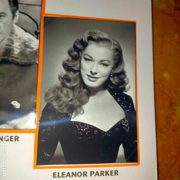 Kino: cine actores y actrices , fotografia 10 x 6,2 cm . personajes de peliculas blanco y negro LEER