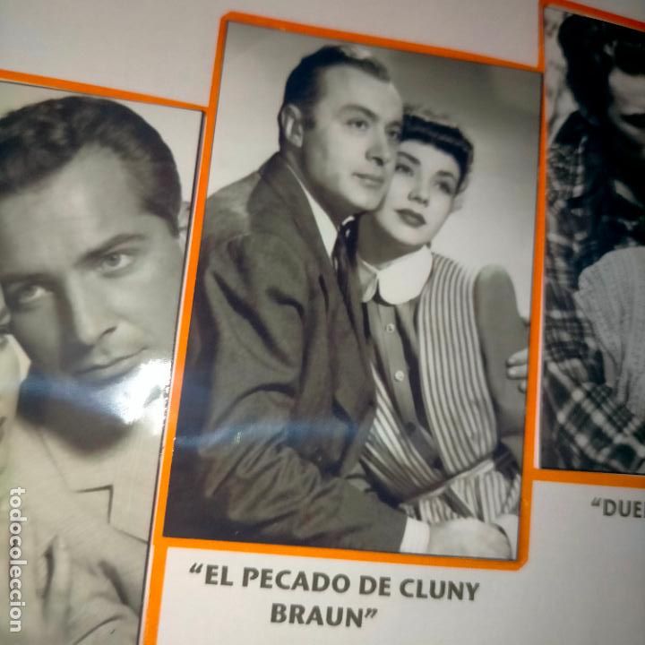 Kino: cine actores y actrices , fotografia 10 x 6,2 cm . personajes de peliculas blanco y negro LEER