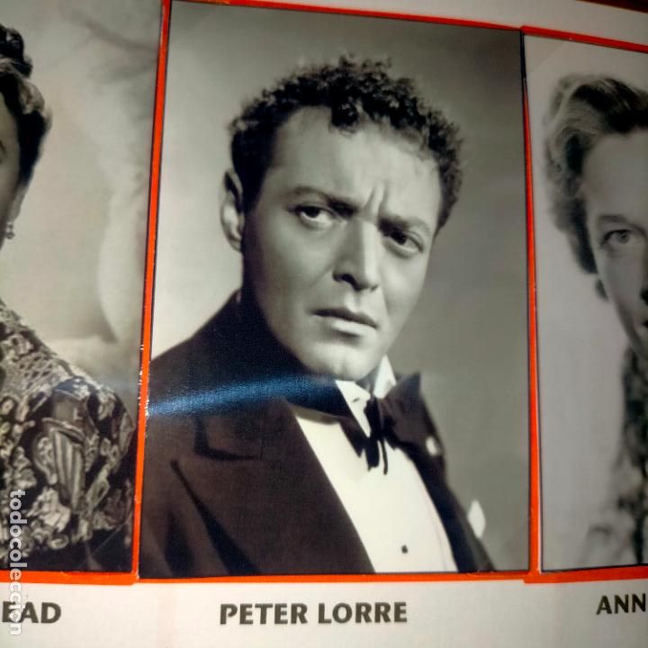 Cin&eacute;ma: cine actores y actrices , fotografia 10 x 6,2 cm . personajes de peliculas blanco y negro LEER