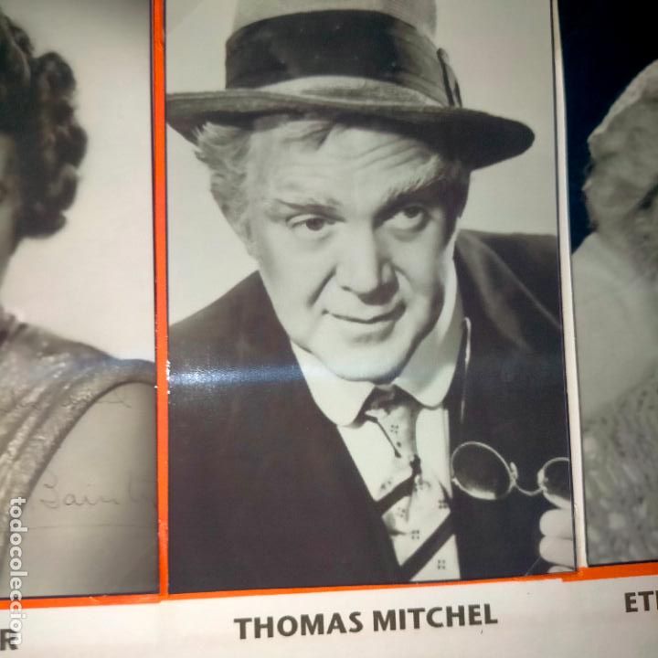 Cin&eacute;ma: cine actores y actrices , fotografia 10 x 6,2 cm . personajes de peliculas blanco y negro LEER