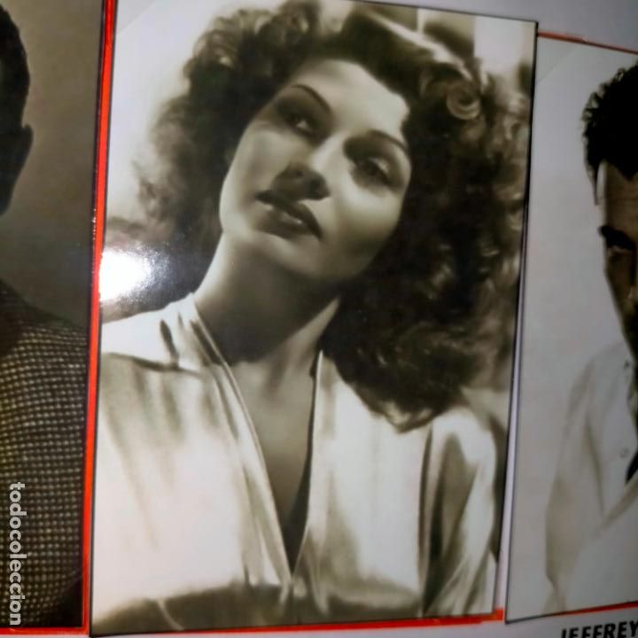Kino: cine actores y actrices , fotografia 10 x 6,2 cm . personajes de peliculas blanco y negro LEER