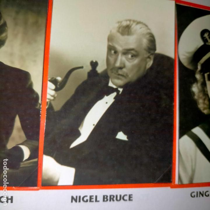 Cin&eacute;ma: cine actores y actrices , fotografia 10 x 6,2 cm . personajes de peliculas blanco y negro LEER
