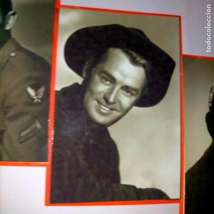 Cin&eacute;ma: cine actores y actrices , fotografia 10 x 6,2 cm . personajes de peliculas blanco y negro LEER