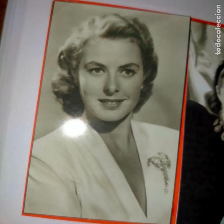Cin&eacute;ma: cine actores y actrices , fotografia 10 x 6,2 cm . personajes de peliculas blanco y negro LEER