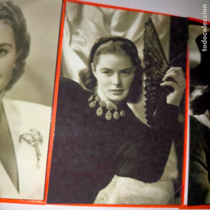 Cin&eacute;ma: cine actores y actrices , fotografia 10 x 6,2 cm . personajes de peliculas blanco y negro LEER