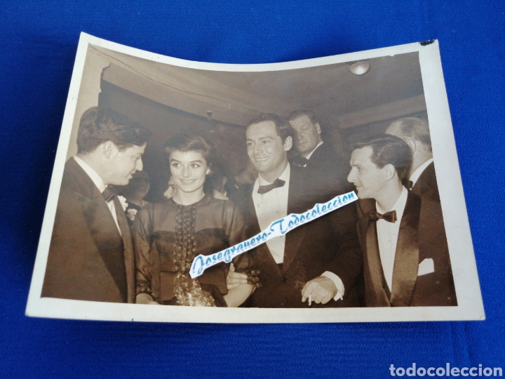 Cine: FESTIVAL DE CINE SAN SEBASTI&Aacute;N ACTORES MAURICE RONET Y ANOUK AIMEE