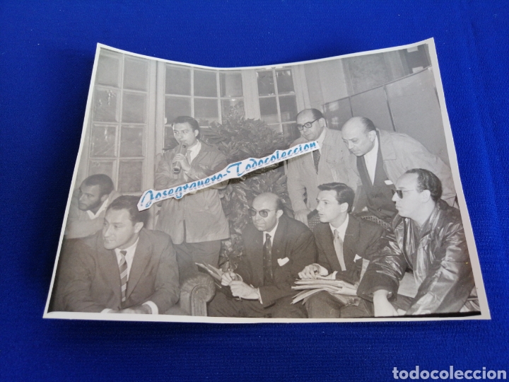 Cin&eacute;ma: FESTIVAL DE CINE SAN SEBASTI&Aacute;N RUEDA DE PRENSA RENE CLAIR (HOTEL PALACE) a&ntilde;o 1959( foto 1)