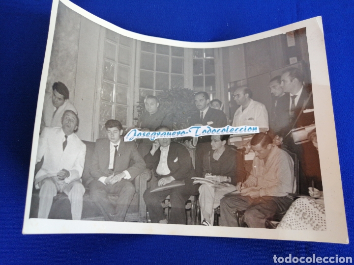 Cinema: FESTIVAL DE CINE SAN SEBASTI&Aacute;N RUEDA DE PRENSA RENE CLAIR (HOTEL PALACE) a&ntilde;o 1959( foto 2)